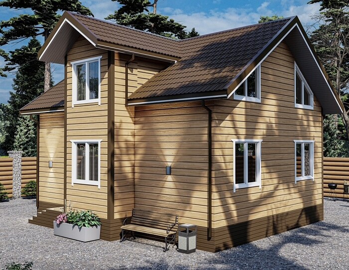 Проект каркасного дома «Берн»