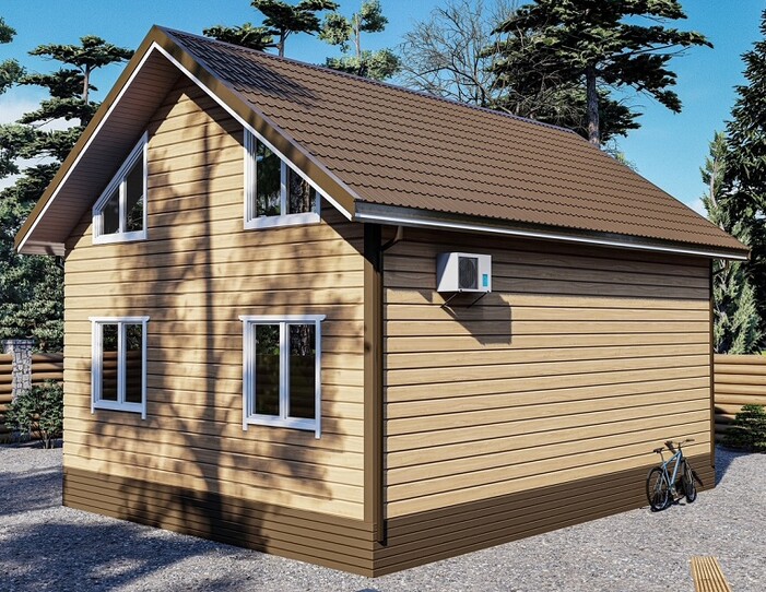 Проект каркасного дома «Берн»