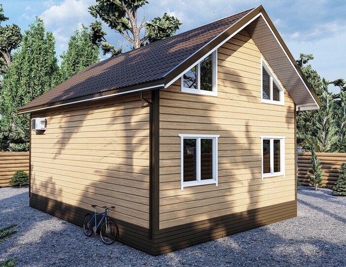 Проект каркасного дома «Берн»