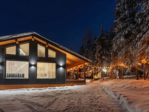 Каркасный дом по проекту «Рица»