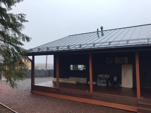 Каркасный дом по проекту «Рица»